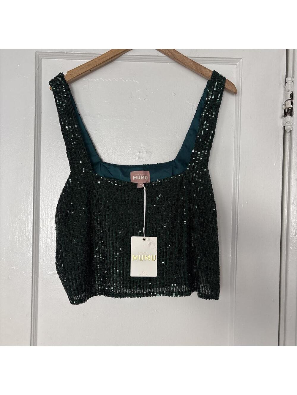 Show Me Your Mumu Women's Green Vests-tanks-cami